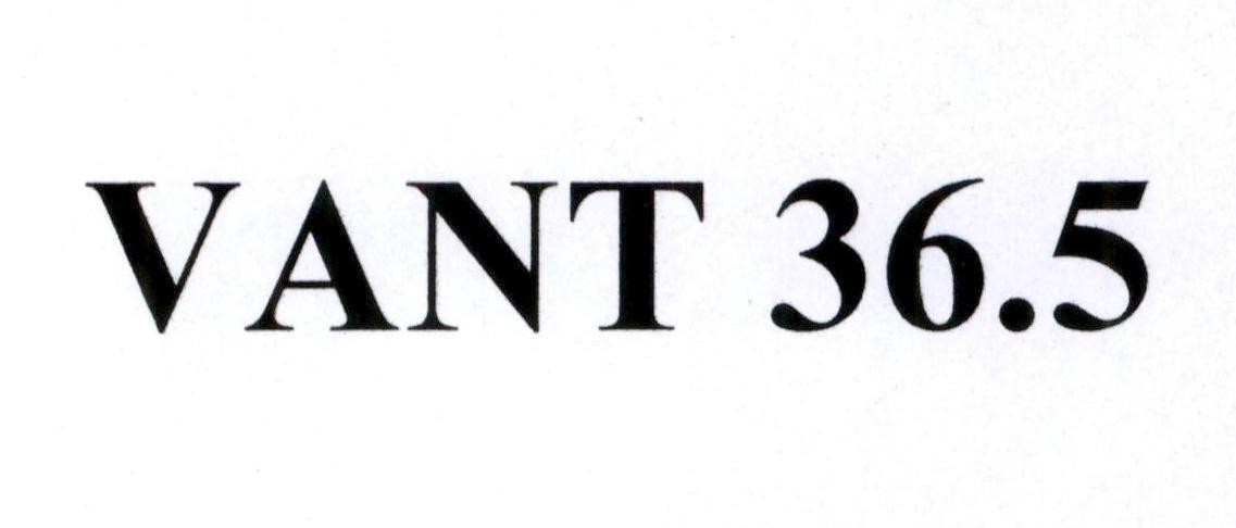 Nhãn hiệu VANT 36.5  của CÔNG TY TNHH AT PHARMA VIỆT NAM, số đơn 4-2023-27517