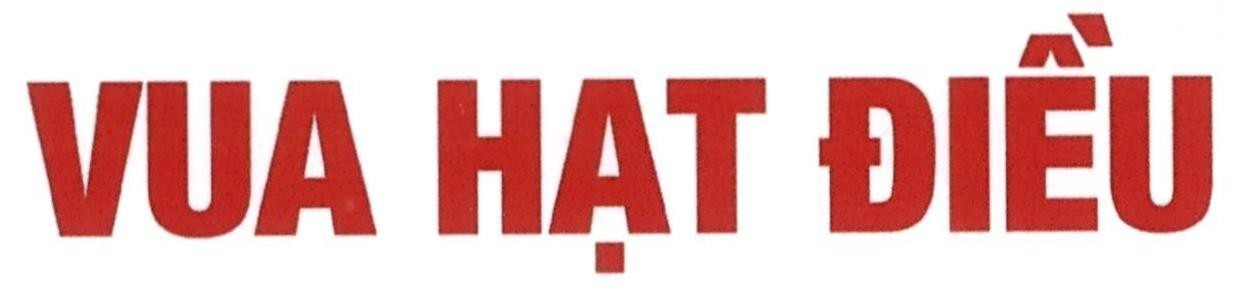Nhãn hiệu VUA HẠT ĐIỀU  của Công ty TNHH thương mại dịch vụ chế biến nông sản Thành Phát, số đơn 4-2023-27714