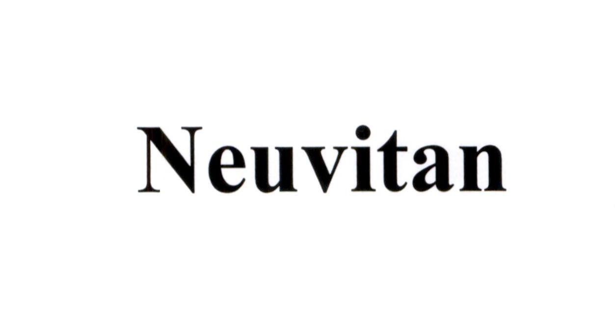 Nhãn hiệu Neuvitan  của CÔNG TY TNHH PRESENT PHARMA, số đơn 4-2023-29894