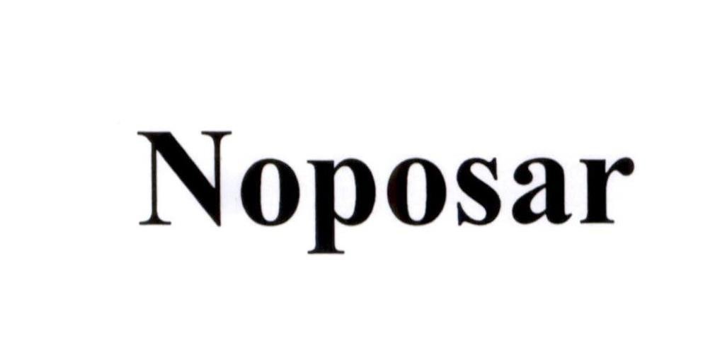 Nhãn hiệu Noposar  của Công ty TNHH PRESENT PHARMA, số đơn 4-2023-31036