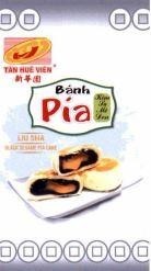 Công ty TNHH chế biến thực phẩm bánh pía lạp xưởng Tân Huê Viên的Bánh Pía Kim Sa Mè Đen LIU SHA BLACK SESAME PIA CAKE T H V TÂN HUÊ VIÊN [xin hua yuan: TÂN HUÊ VIÊN] 品牌, 申请号 4-2023-31109