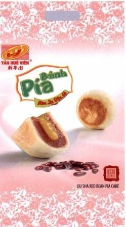 Bánh Pía Kim Sa Đậu Đỏ T H V TÂN HUÊ VIÊN [xin hua yuan: TÂN HUÊ VIÊN] LIU SHA RED BEAN PIA CAKE 