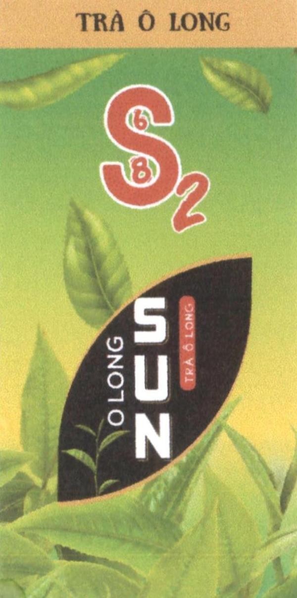 Nhãn hiệu TRÀ Ô LONG S 2 6 8 SUN OLONG TRÀ Ô LONG  của Công ty TNHH Phú Thái Sơn, số đơn 4-2023-31379
