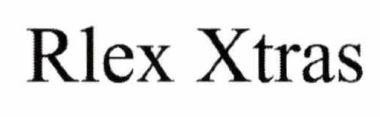 Nhãn hiệu Rlex Xtras  của Công ty cổ phần Skylife Group, số đơn 4-2023-33474