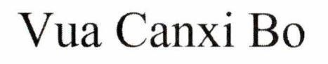 Nhãn hiệu Vua Canxi Bo  của Công ty cổ phần Skylife Group, số đơn 4-2023-36865