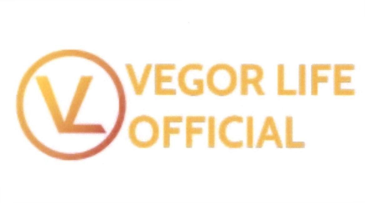 Nhãn hiệu VEGOR LIFE OFFICIAL VL  của Hộ kinh doanh Nguyễn Duy Tuấn, số đơn 4-2023-37343
