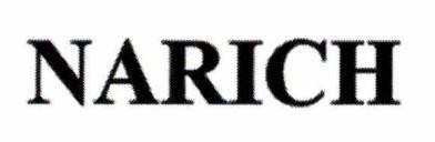 Trademark NARICH  of Công ty TNHH một thành viên sản xuất thương mại mỹ phẩm Seven Nine, application No 4-2023-38733