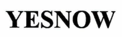 Trademark YESNOW  of Công ty TNHH một thành viên sản xuất thương mại mỹ phẩm Seven Nine, application No 4-2023-38734