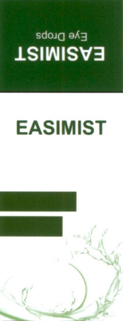 Nhãn hiệu EASIMIST EASIMIST Eye Drops  của Công ty TNHH một thành viên dược phẩm PV HEALTHCARE, số đơn 4-2023-43562