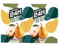 Nhãn hiệu Lemos 24H NƯỚC ÉP LÊ CÓ GA Fizzy pearjuice Lemos 24H NƯỚC ÉP LÊ CÓ GA Fizzy pearjuice  của CÔNG TY CỔ PHẦN TẬP ĐOÀN VIHAMARK, số đơn 4-2023-45558