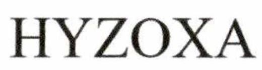 Nhãn hiệu HYZOXA  của Công ty cổ phần Skylife Group, số đơn 4-2023-50252