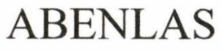 Nhãn hiệu ABENLAS  của Công ty cổ phần Skylife Group, số đơn 4-2023-50254