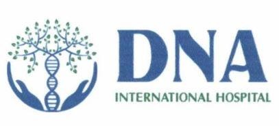 Công ty cổ phần bệnh viện đa khoa quốc tế DNA的DNA INTERNATIONAL HOSPITAL 品牌, 申请号 4-2023-57575
