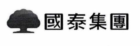 Nhãn hiệu [Gou: quốc gia, đất nước; Tai: bình yên, an toàn; Ji: phần, bộ sưu tập; Tuan: nhóm, thống nhất]  của CATHAY FINANCIAL HOLDING CO., LTD., số đơn 4-2024-01063