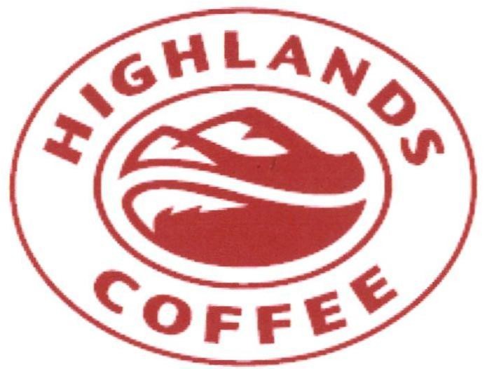 Trademark HIGHLANDS COFFEE  of BLUE SKY HOLDINGS LIMITED, application No 4-2024-01996