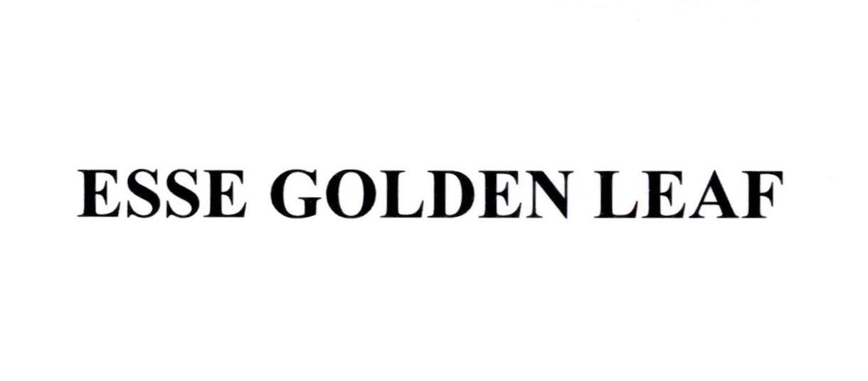 Nhãn hiệu ESSE GOLDEN LEAF  của KT&G Corporation, số đơn 4-2024-03457