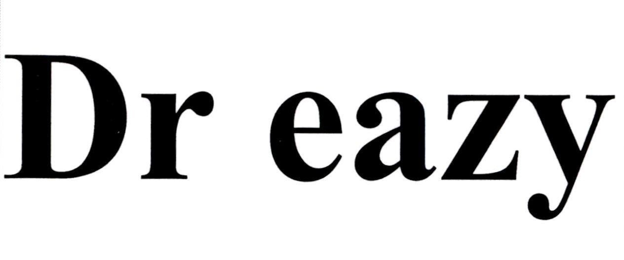 Trademark Dr eazy  of CÔNG TY CỔ PHẦN THƯƠNG MẠI ALTACO, application No 4-2024-11286