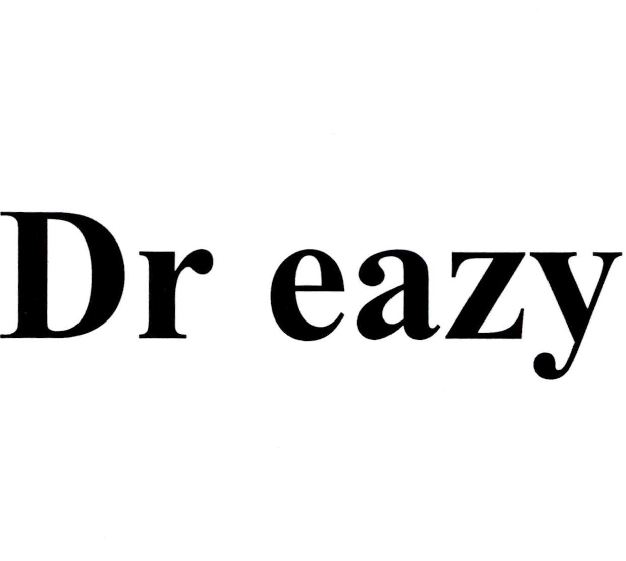 Trademark Dr eazy  of CÔNG TY CỔ PHẦN THƯƠNG MẠI ALTACO, application No 4-2024-11287