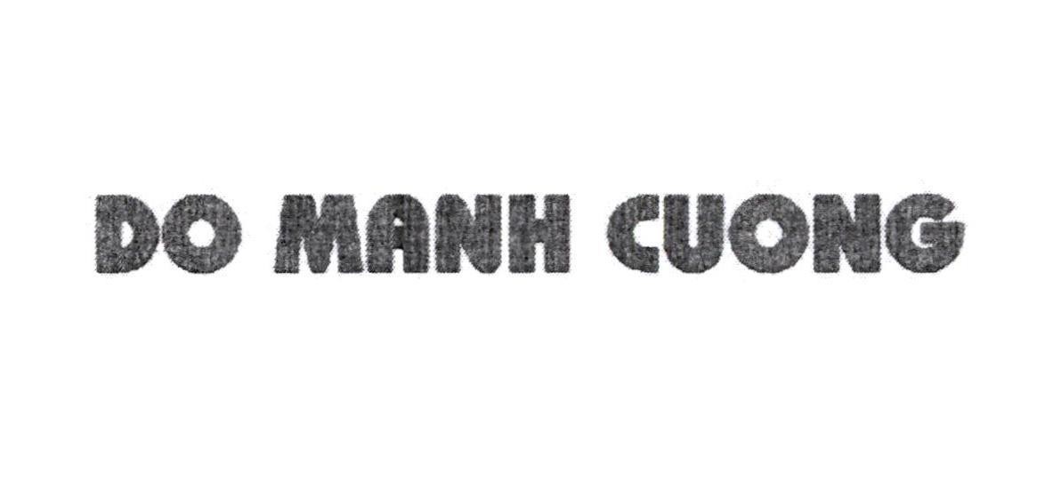 DO MANH CUONG 