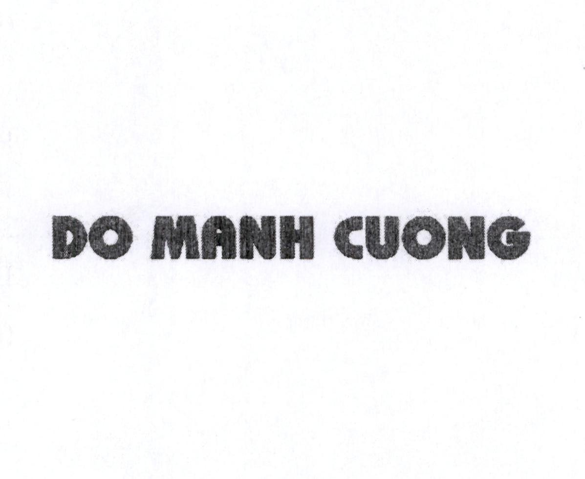 DO MANH CUONG 