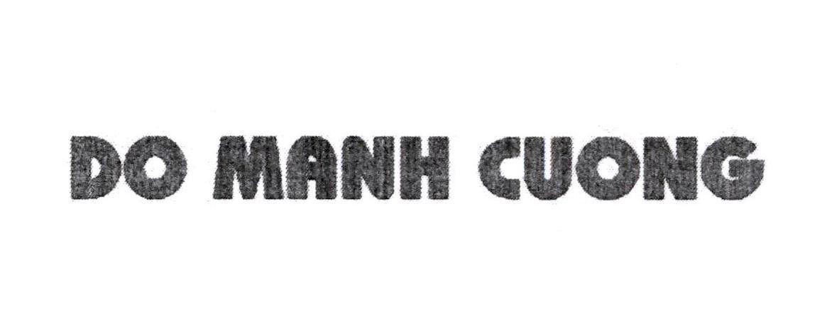 DO MANH CUONG 