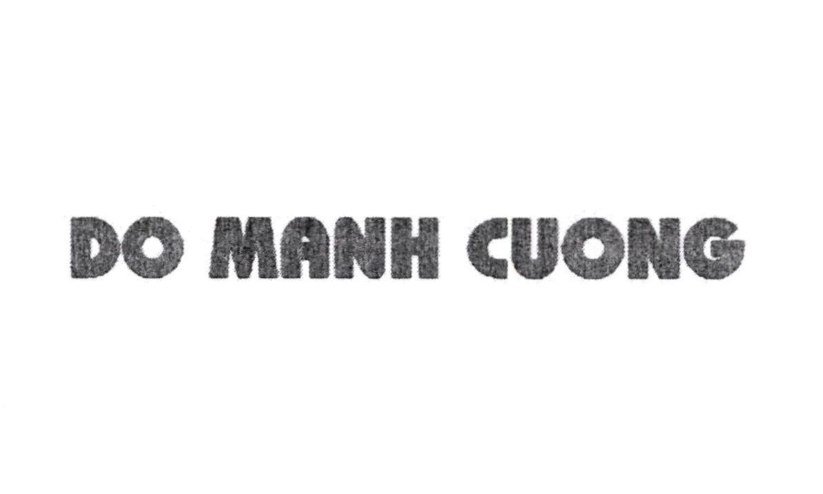 Nhãn hiệu DO MANH CUONG  của Công ty cổ phần thời trang DMC Việt Nam, số đơn 4-2024-13255