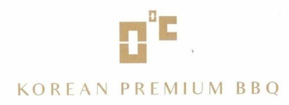 Nhãn hiệu 0oC KOREAN PREMIUM BBQ  của Công ty TNHH dịch vụ Di Vina, số đơn 4-2024-17262