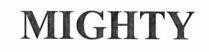 Nhãn hiệu MIGHTY  của Công ty TNHH một thành viên thuốc lá Long An, số đơn 4-2024-23650
