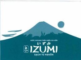 NƯỚC KHOÁNG THIÊN NHIÊN ION KIỀM IZUMI SẠCH TỪ NGUỒN [IZUMI; IZUMI] 