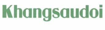 Nhãn hiệu Khangsaudoi  của Công ty TNHH một thành viên Andovina, số đơn 4-2024-26028