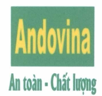 Nhãn hiệu Andovina An toàn - Chất lượng  của Công ty TNHH một thành viên Andovina, số đơn 4-2024-26033