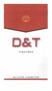 D&T Virginia Blend 20 FILTER CIGARETTES 
