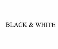 Nhãn hiệu BLACK & WHITE  của DIAGEO BRANDS B.V., số đơn 4-2024-31494