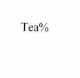 Nhãn hiệu Tea%  của Công ty cổ phần One Mount Group, số đơn 4-2024-31921