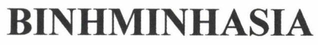 Trademark BINHMINHASIA  of Nguyễn Doãn Thiệu, application No 4-2024-32735