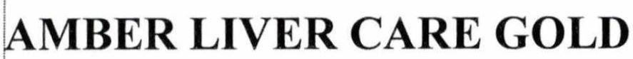 Nhãn hiệu AMBER LIVER CARE GOLD  của Công ty TNHH AT Pharma Việt Nam, số đơn 4-2024-35522