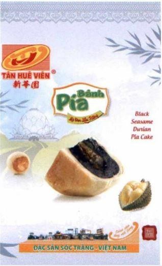 Công ty TNHH chế biến thực phẩm bánh pía lạp xưởng Tân Huê Viên的THV TÂN HUÊ VIÊN Bánh Pía Mè Đen sầu Riêng Black Seasame Durian Pia Cake Chinh phục bằng chất lượng ĐẶC SẢN SÓC TRĂNG - VIỆT NAM [xin hua yuan: Tân Huê Viên] 品牌, 申请号 4-2024-42584