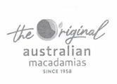 the Original australian macadamias SINCE 1958 