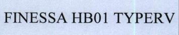 Nhãn hiệu FINESSA HB01 TYPERV  của Bridgestone Corporation, số đơn 4-2024-50378
