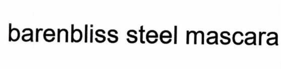 Nhãn hiệu barenbliss steel mascara  của HEBE BEAUTY PTE. LTD., số đơn 4-2024-50695