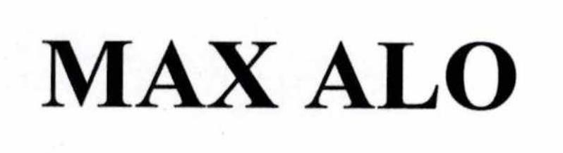 Nhãn hiệu MAX ALO  của CÔNG TY TNHH THUỐC BẢO VỆ THỰC VẬT HOÀNG PHÁT, số đơn 4-2024-52192