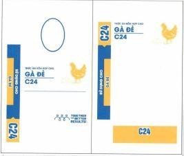 Trademark SỬ DỤNG CHO GÀ ĐẺ C24 THỨC ĂN HỖN HỢP CHO GÀ ĐẺ C24 TOGETHER FOR BETTER RESULTS! SỬ DỤNG CHO GÀ ĐẺ C24 THỨC ĂN HỖN HỢP CHO GÀ ĐẺ C24 C24  of Công ty TNHH De Heus, application No 4-2024-53009