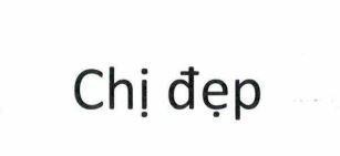 Chị đẹp 