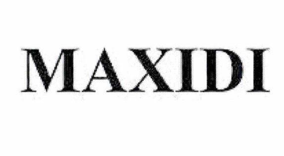 Nhãn hiệu MAXIDI  của HARD DISCOUNT SG PTE. LTD., số đơn 4-2024-58352