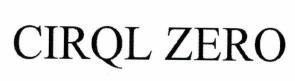 Nhãn hiệu CIRQL ZERO  của O2 Partners, LLC, số đơn 4-2024-61154