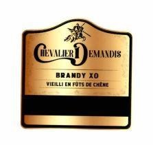 Nhãn hiệu CHEVALIER DEMANDIS BRANDY XO VIEILLI EN FUTS DE CHÊNE  của Công ty cổ phần rượu Bình Tây, số đơn 4-2024-62951