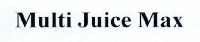 Multi Juice Max 