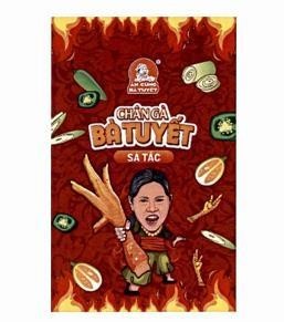 Nhãn hiệu ĂN CÙNG BÀ TUYẾT CHÂN GÀ BÀ TUYẾT SẢ TẮC R  của Nguyễn Minh Trường, số đơn 4-2024-63796