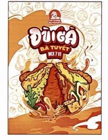 Nhãn hiệu ĂN CÙNG BÀ TUYẾT ĐÙI GÀ BÀ TUYẾT MIX 7 VỊ  của Nguyễn Minh Trường, số đơn 4-2024-63798