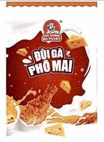 Nhãn hiệu ĂN CÙNG BÀ TUYẾT ĐÙI GÀ PHÔ MAI R  của Nguyễn Minh Trường, số đơn 4-2024-63799